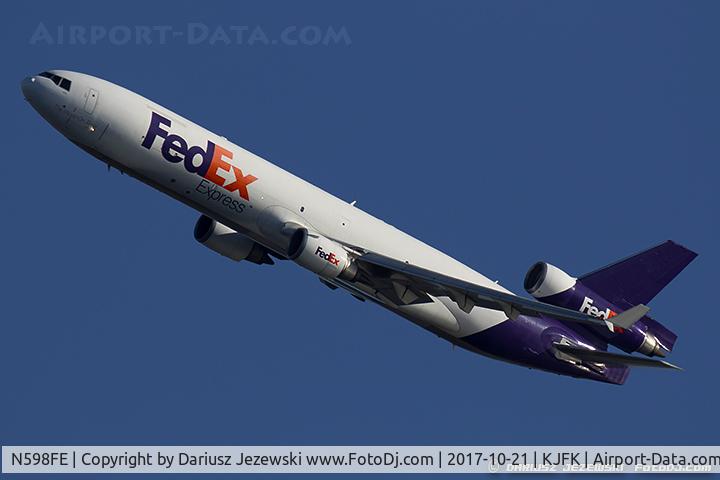 N598FE, 1993 McDonnell Douglas MD-11F C/N 48597, McDonnell Douglas MD-11 - FedEx - Federal Express  C/N 48597, N598FE