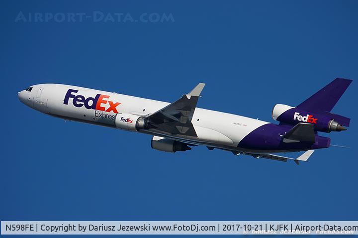 N598FE, 1993 McDonnell Douglas MD-11F C/N 48597, McDonnell Douglas MD-11 - FedEx - Federal Express  C/N 48597, N598FE