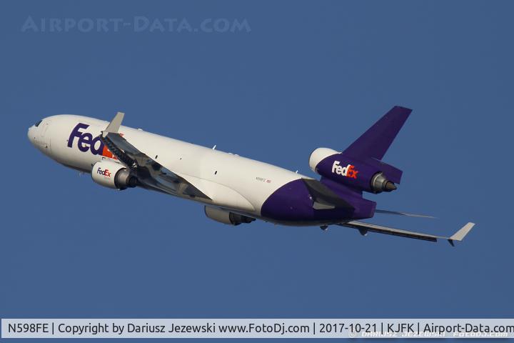 N598FE, 1993 McDonnell Douglas MD-11F C/N 48597, McDonnell Douglas MD-11 - FedEx - Federal Express  C/N 48597, N598FE