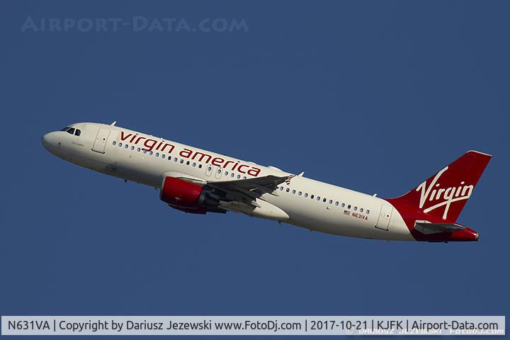 N631VA, 2007 Airbus A320-214 C/N 3135, Airbus A320-214 - Virgin America  C/N 3135, N631VA