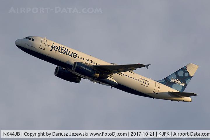 N644JB, 2006 Airbus A320-232 C/N 2880, Airbus A320-232 