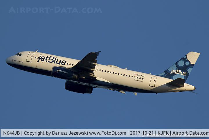 N644JB, 2006 Airbus A320-232 C/N 2880, Airbus A320-232 