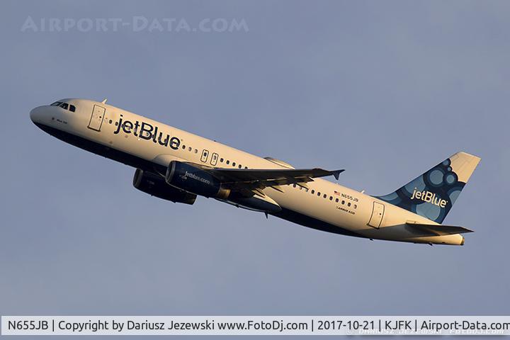 N655JB, 2007 Airbus A320-232 C/N 3072, Airbus A320-232 
