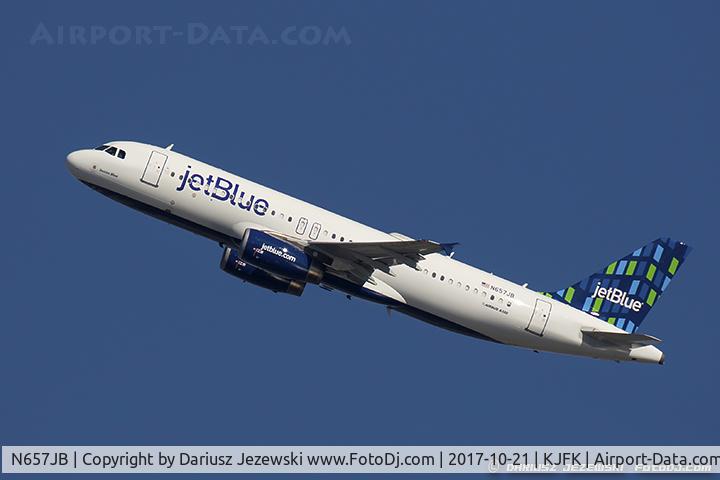 N657JB, 2007 Airbus A320-232 C/N 3119, Airbus A320-232 
