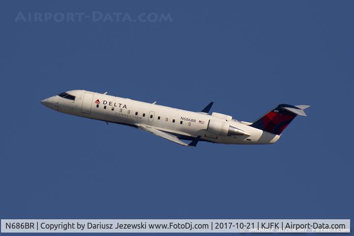 N686BR, 2003 Bombardier CRJ-200ER (CL-600-2B19) C/N 7715, Bombardier CRJ-200ER (CL-600-2B19) - Delta Connection (ExpressJet Airlines)   C/N 7715, N686BR