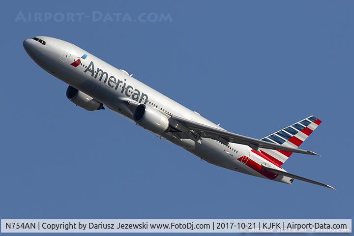 N754AN, 2001 Boeing 777-223 C/N 30262, Boeing 777-223/ER - American Airlines  C/N 30262, N754AN