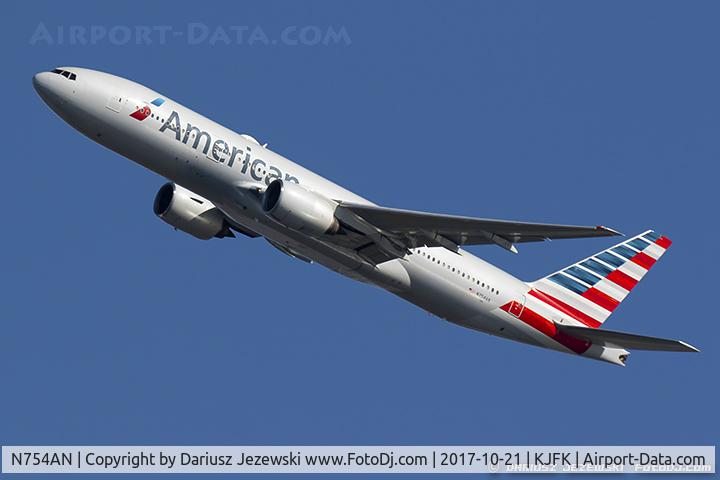 N754AN, 2001 Boeing 777-223 C/N 30262, Boeing 777-223/ER - American Airlines  C/N 30262, N754AN
