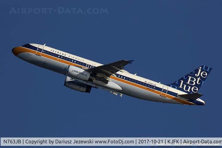 N763JB, 2008 Airbus A320-232 C/N 3707, Airbus A320-232 