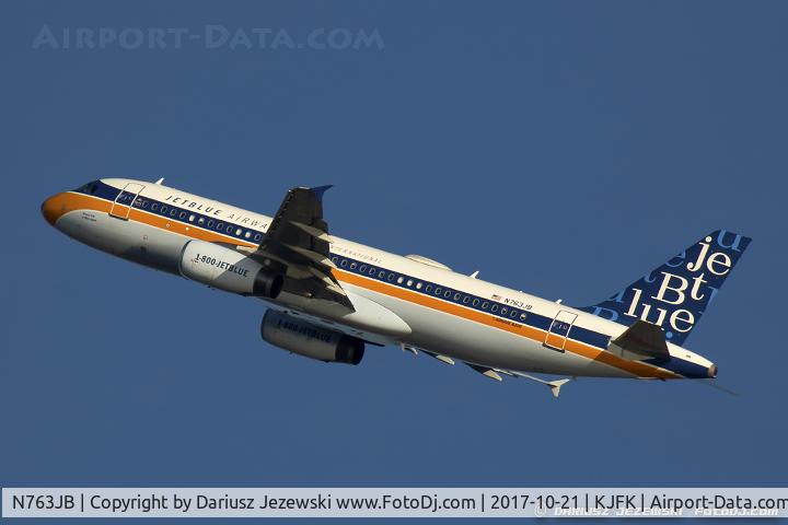 N763JB, 2008 Airbus A320-232 C/N 3707, Airbus A320-232 