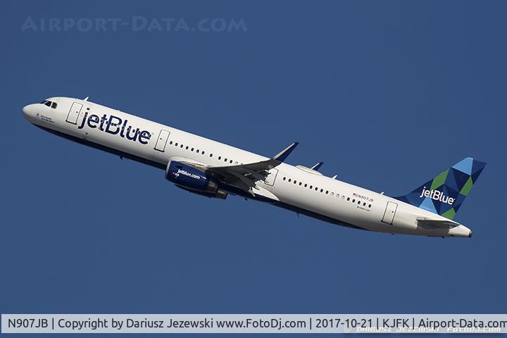 N907JB, 2013 Airbus A321-231 C/N 5865, Airbus A321-231 