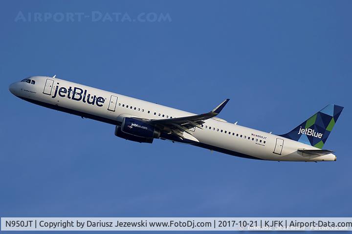 N950JT, 2015 Airbus A321-231 C/N 6609, Airbus A321-231 