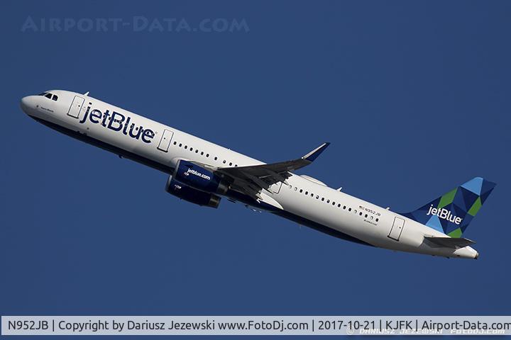 N952JB, 2015 Airbus A321-231 C/N 6663, Airbus A321-231  