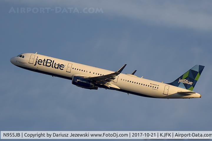 N955JB, 2015 Airbus A321-231 C/N 6757, Airbus A321-231  