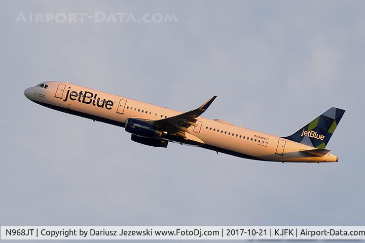 N968JT, 2016 Airbus A321-231 C/N 7305, Airbus A321-231  