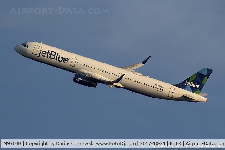 N970JB, 2016 Airbus A321-231 C/N 7415, Airbus A321-231 