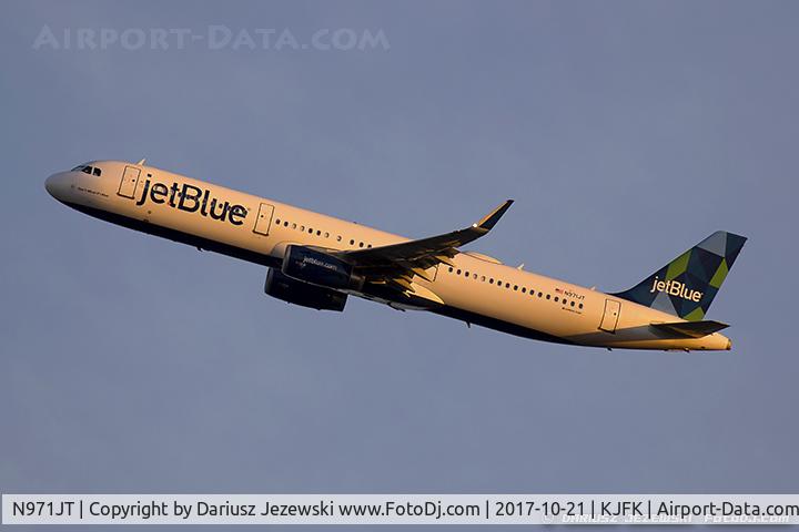 N971JT, 2016 Airbus A321-231 C/N 7390, Airbus A321-231 