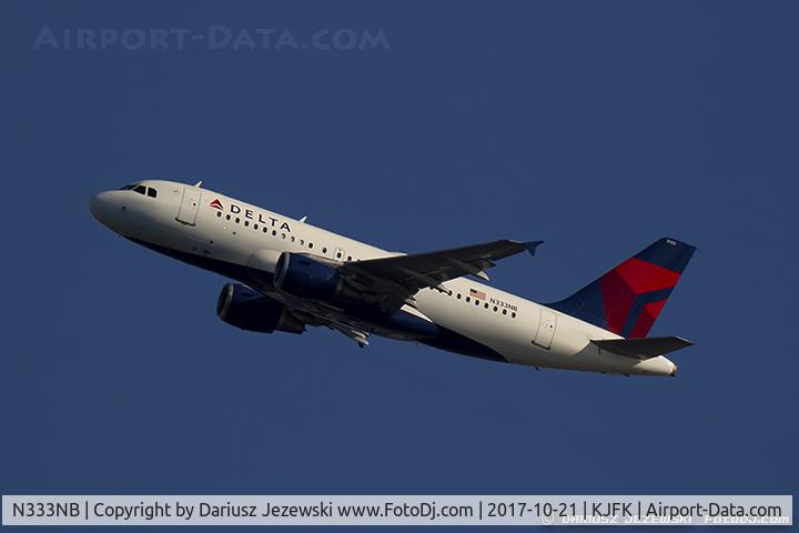 N333NB, 2001 Airbus A319-114 C/N 1582, Airbus A319-114 - Delta Air Lines  C/N 1582, N333NB