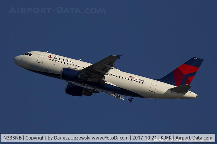 N333NB, 2001 Airbus A319-114 C/N 1582, Airbus A319-114 - Delta Air Lines  C/N 1582, N333NB