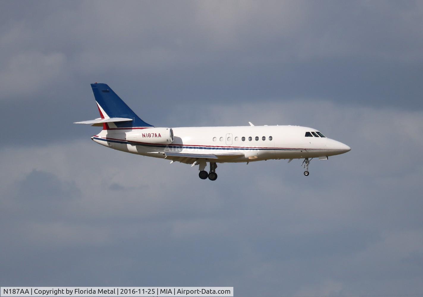 N187AA, 2001 Dassault Falcon 2000 C/N 156, Falcon 2000