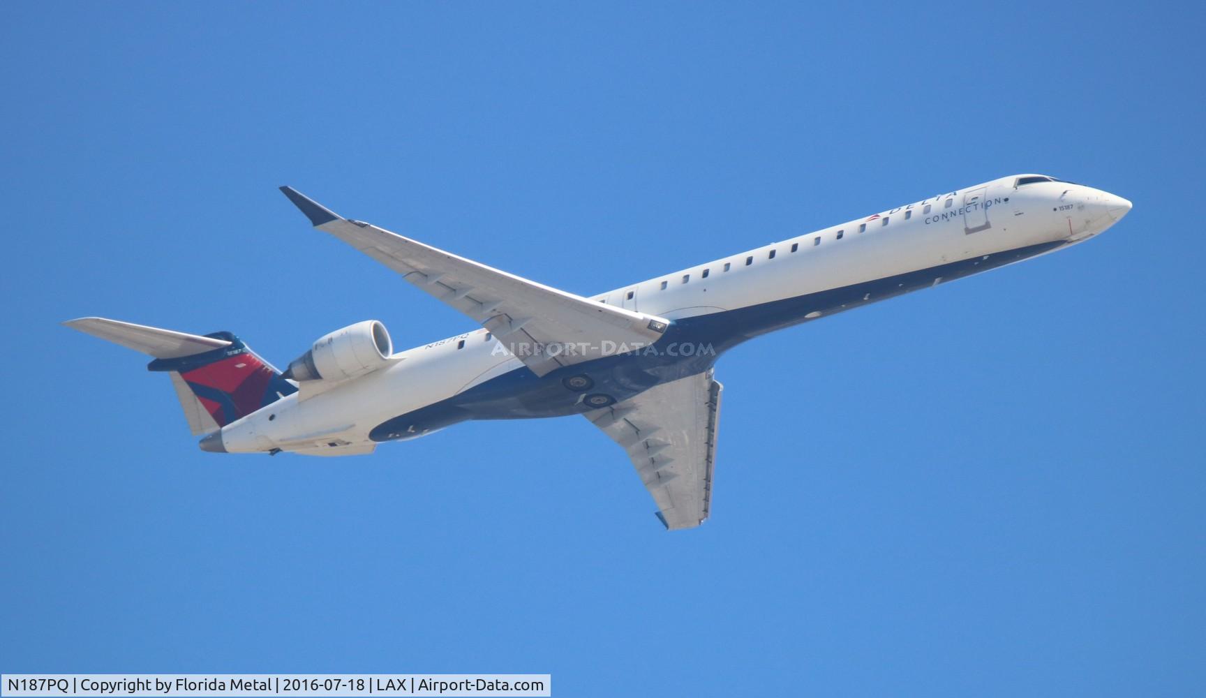 N187PQ, 2008 Bombardier CRJ-900ER (CL-600-2D24) C/N 15187, Delta Connection