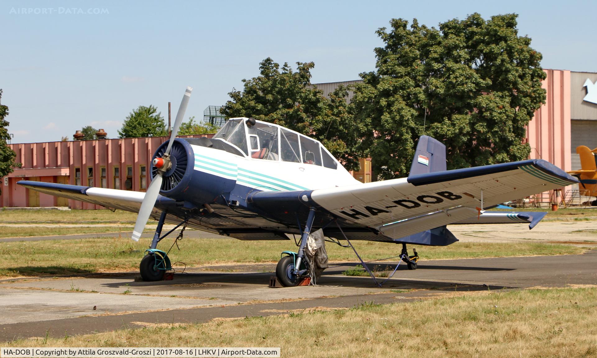 HA-DOB, 1972 Let Z-37A-2 Cmelak Parka C/N 16-02, Kaposújlak Airport, Hungary