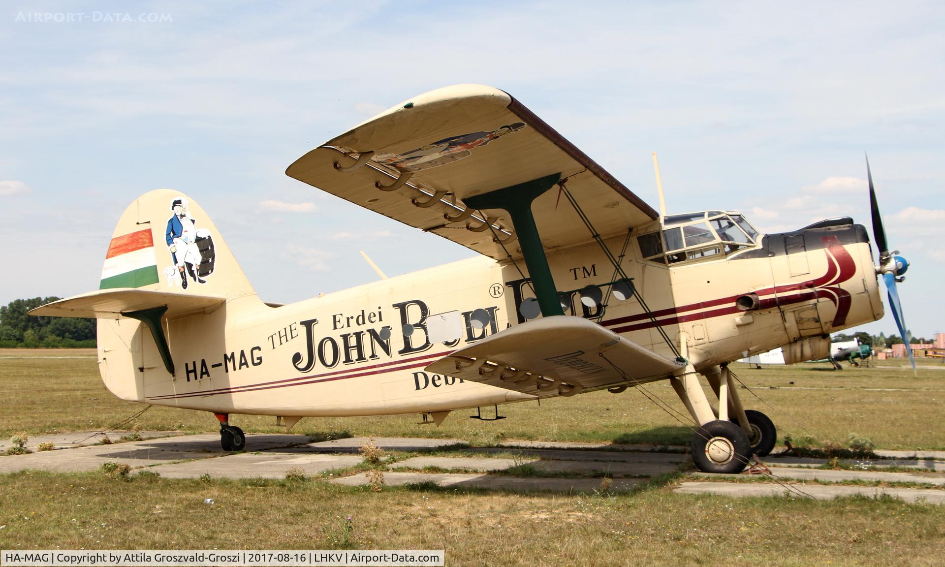 HA-MAG, Antonov (PZL-Mielec) An-2P C/N 1G114-36, Kaposújlak Airport, Hungary