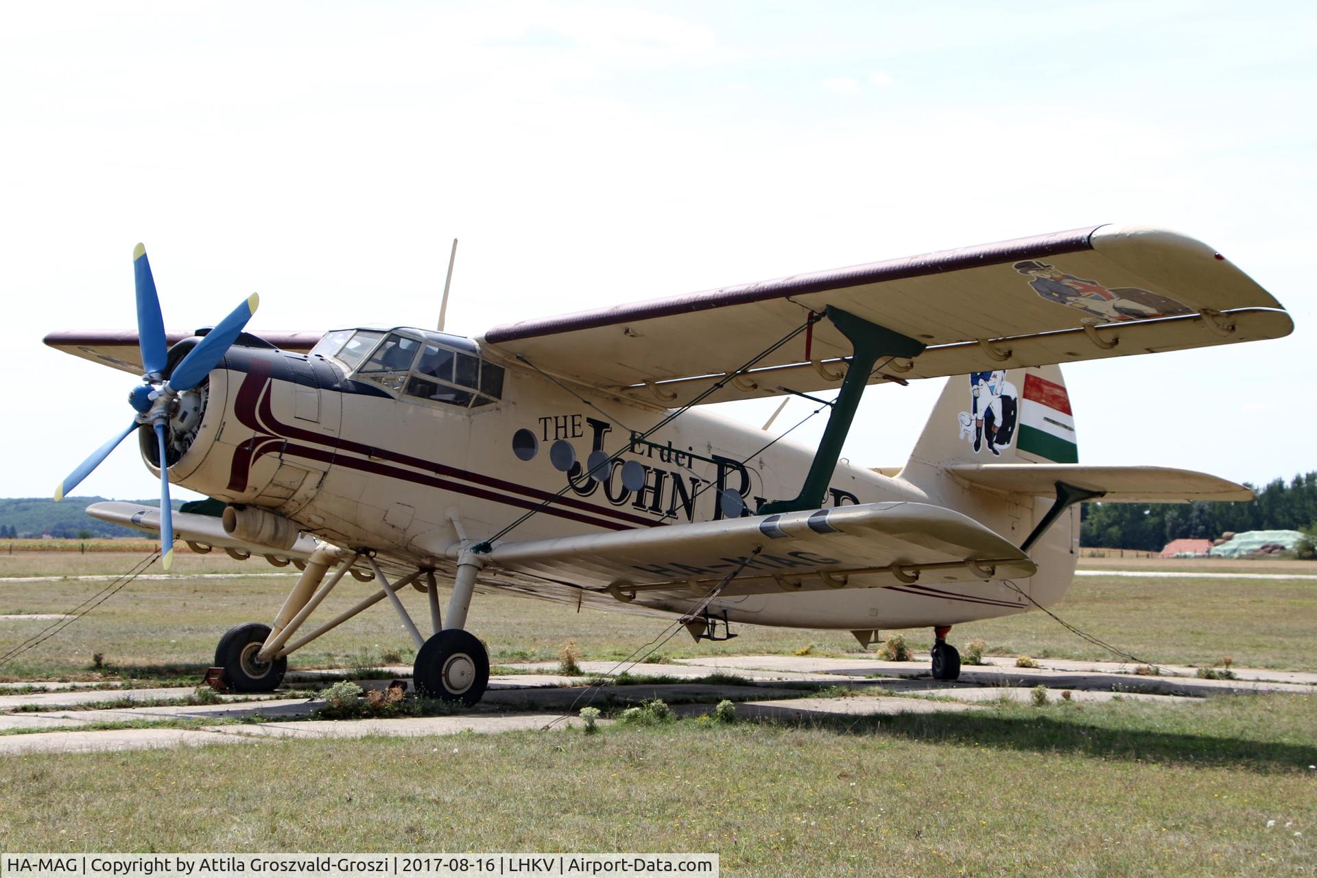 HA-MAG, Antonov (PZL-Mielec) An-2P C/N 1G114-36, Kaposújlak Airport, Hungary