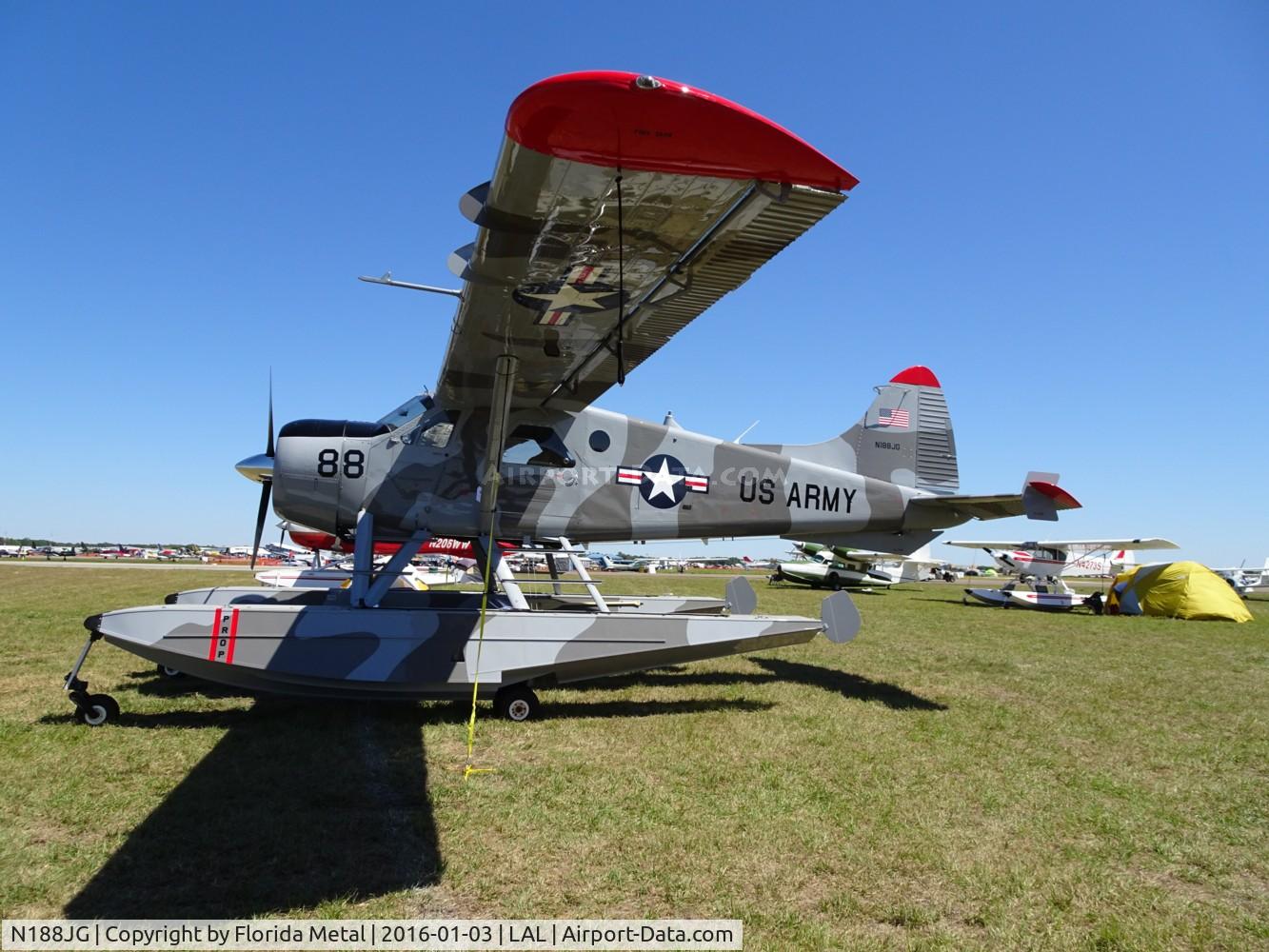 N188JG, 1957 De Havilland Canada U-6A Beaver C/N 1103, U-6A Beaver