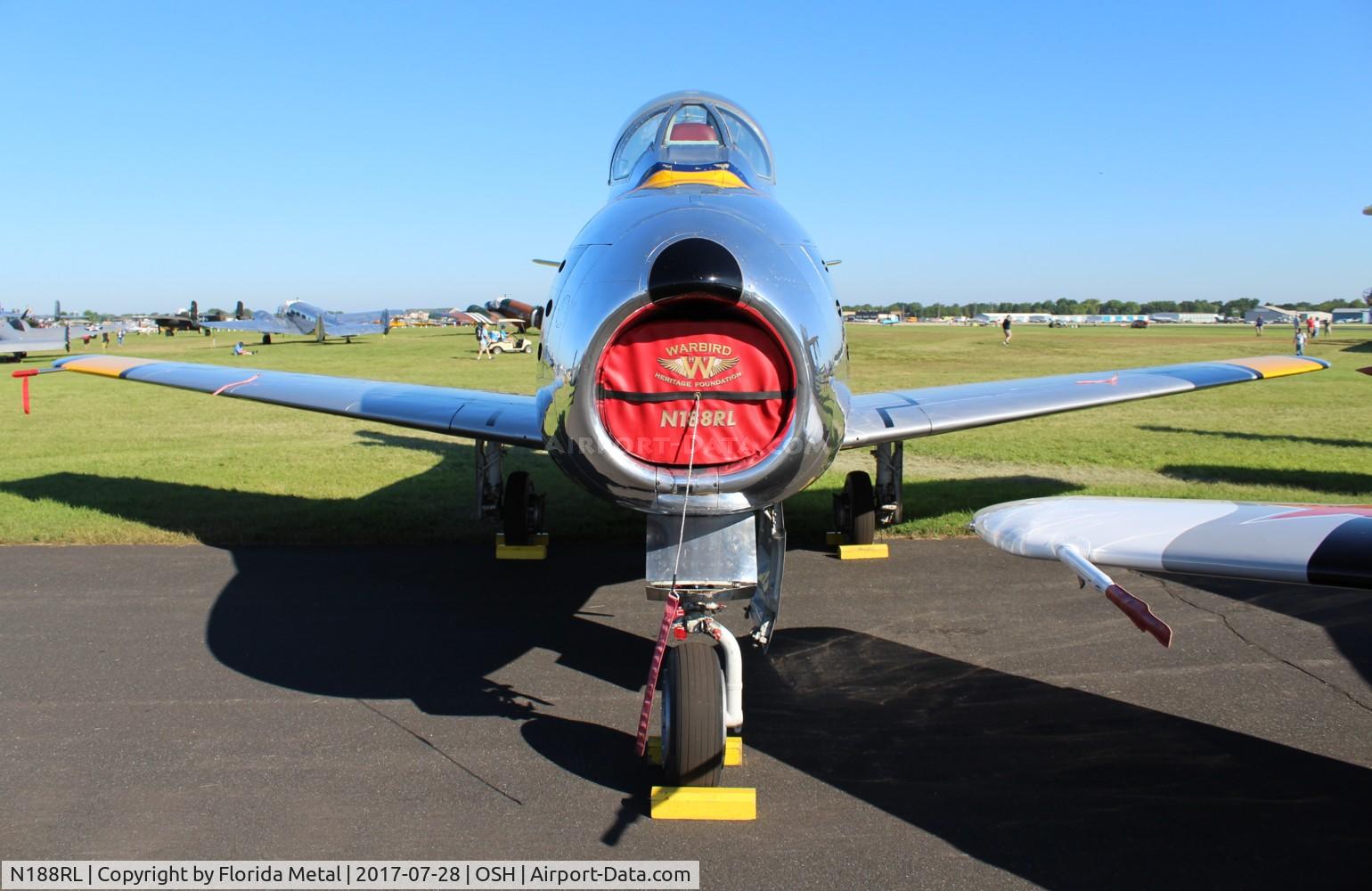 N188RL, 1952 North American F-86F Sabre C/N 191-682, Smokey