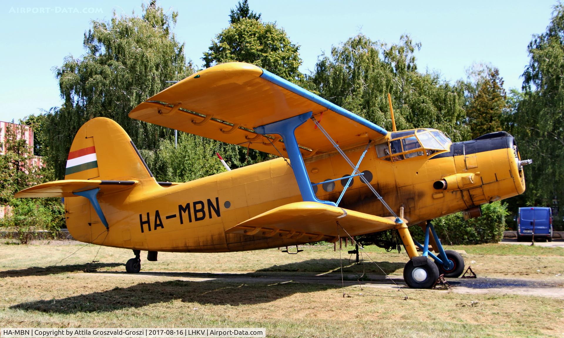 HA-MBN, 1979 PZL-Mielec An-2R C/N 1G19009, Kaposújlak Airport, Hungary