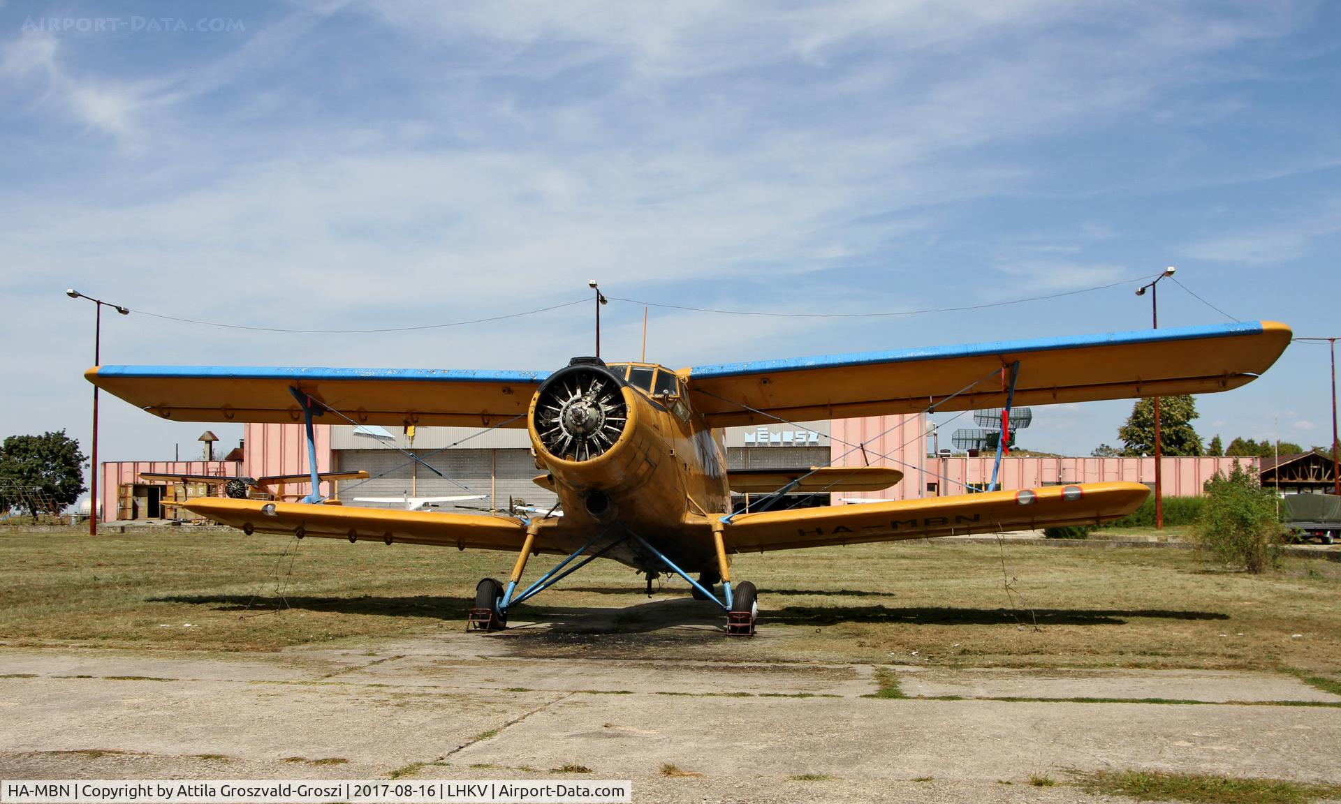 HA-MBN, 1979 PZL-Mielec An-2R C/N 1G19009, Kaposújlak Airport, Hungary