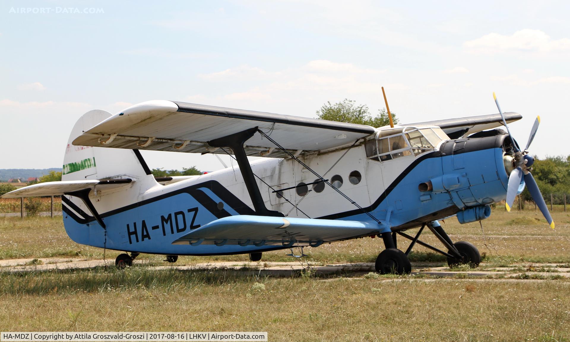 HA-MDZ, 1979 PZL-Mielec An-2R C/N 1G186-04, Kaposújlak Airport, Hungary