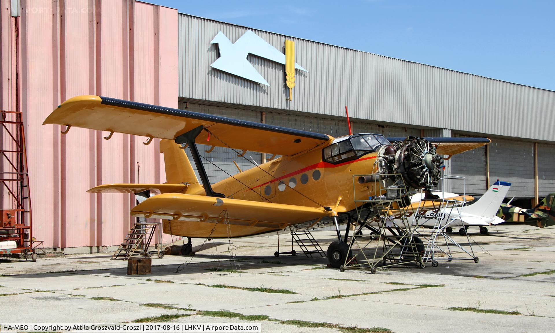 HA-MEO, 1980 PZL-Mielec AN-2R C/N 1G190-24, Kaposújlak Airport, Hungary