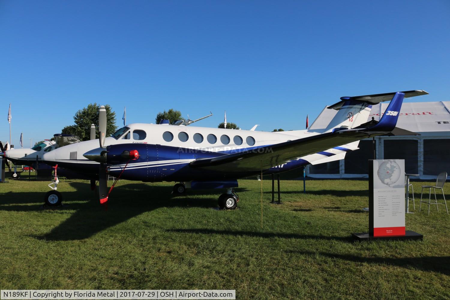 N189KF, 2017 Beech B300 King Air King Air C/N FL-1089, King Air 350