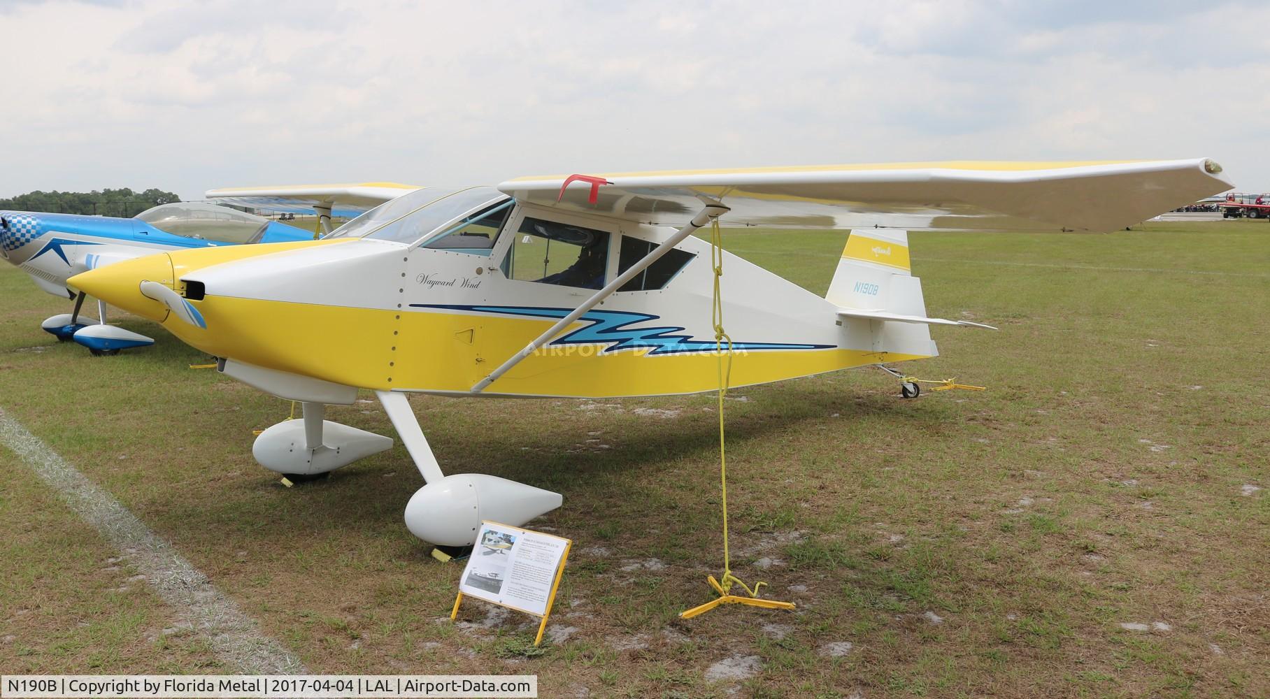 N190B, 1999 Wittman Tailwind C/N 760, Wittman Tailwind