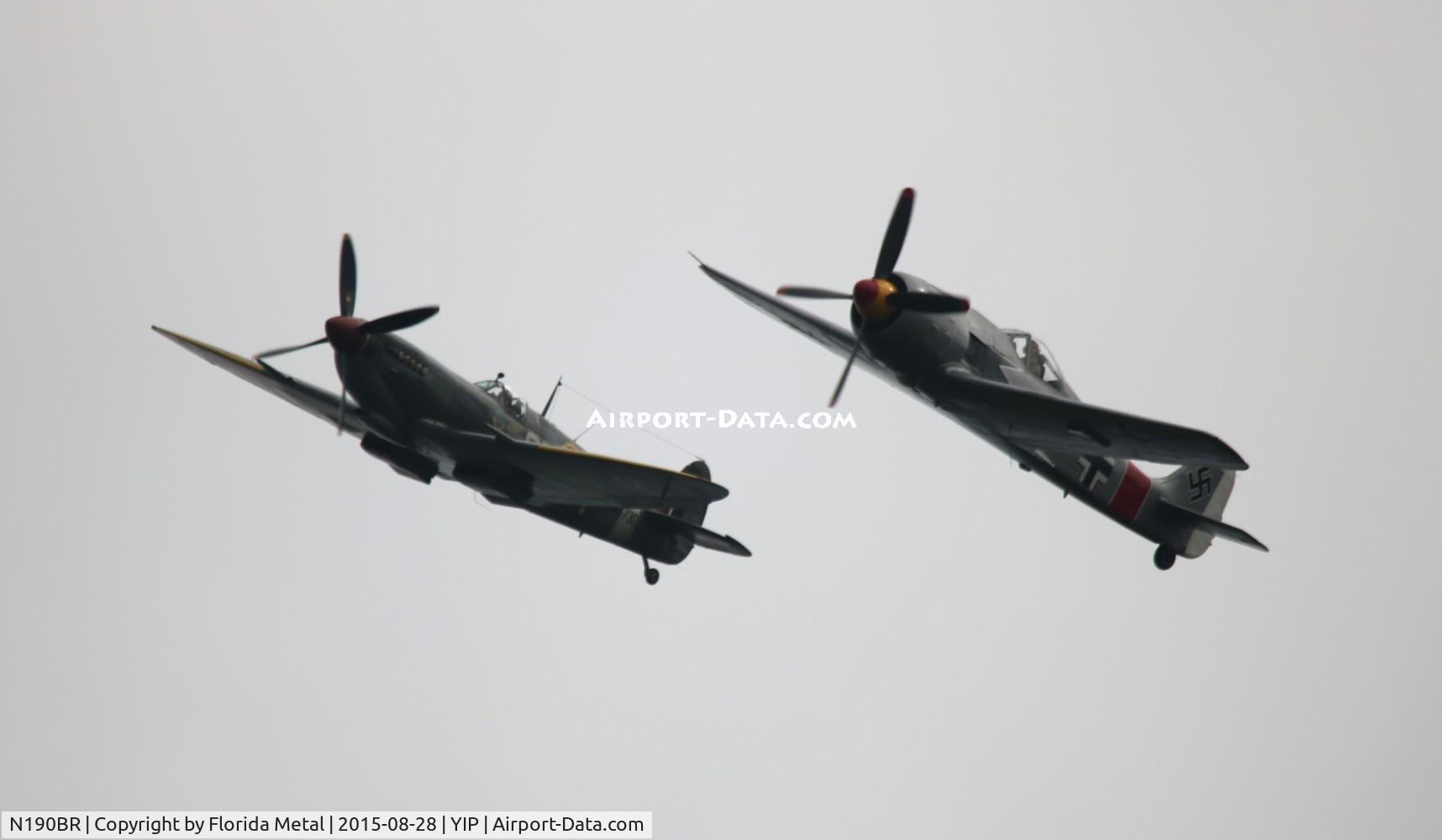 N190BR, Focke-Wulf Fw-190-A8 Replica C/N 005, FW-190