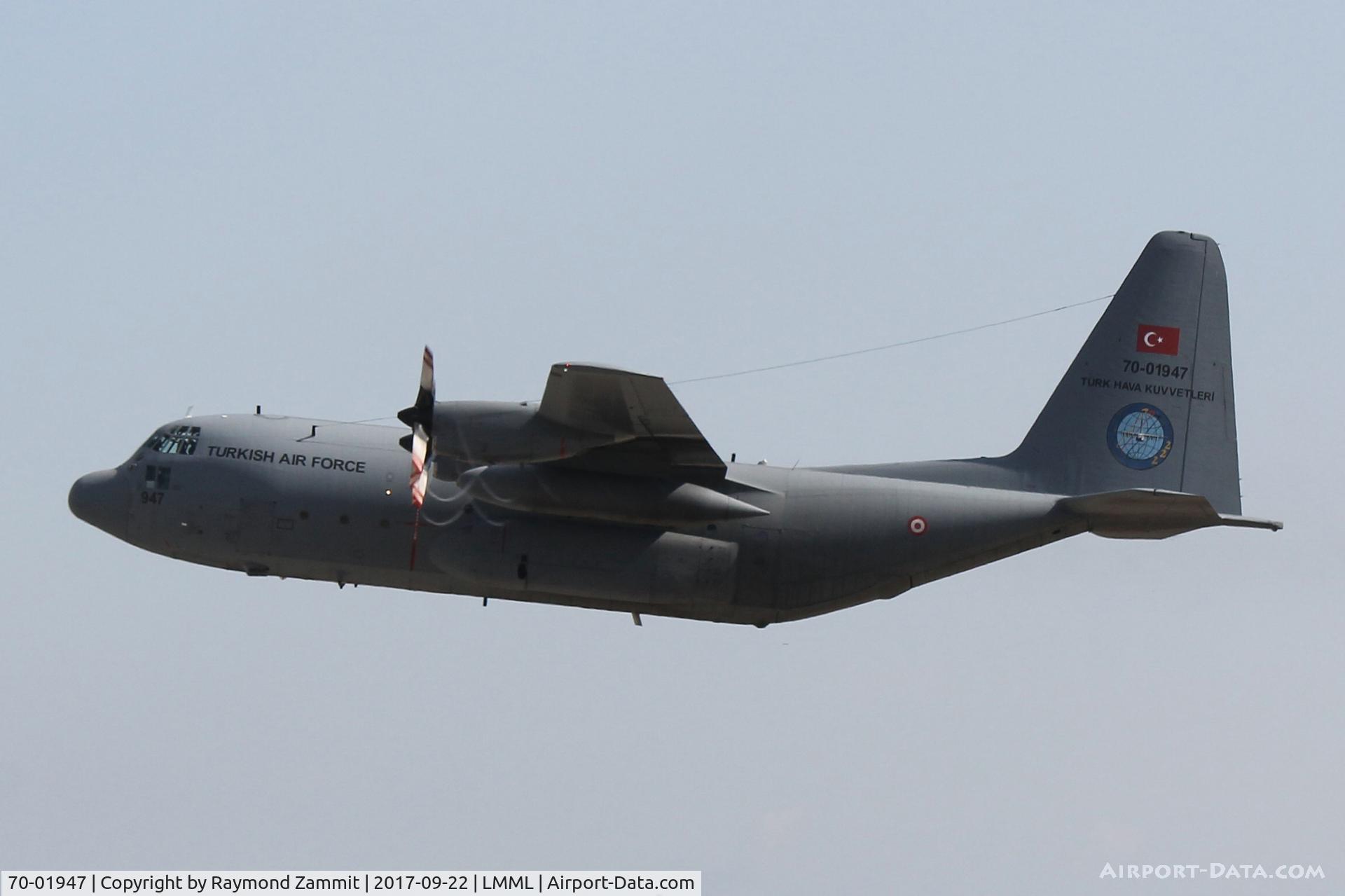 70-01947, Lockheed C-130E Hercules C/N 382-4427, Lockheed C-130E Hercules 70-01947 Turkish Air Force