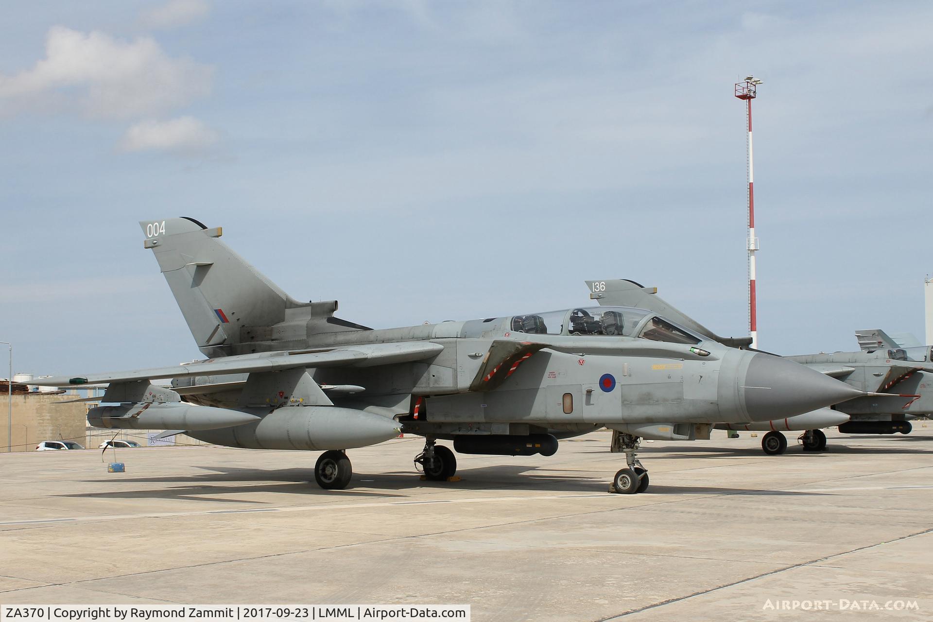 ZA370, 1982 Panavia Tornado GR.4A C/N 168/BS052/3084, Panavia Tornado GR.4A ZA370/004 Royal Air Force