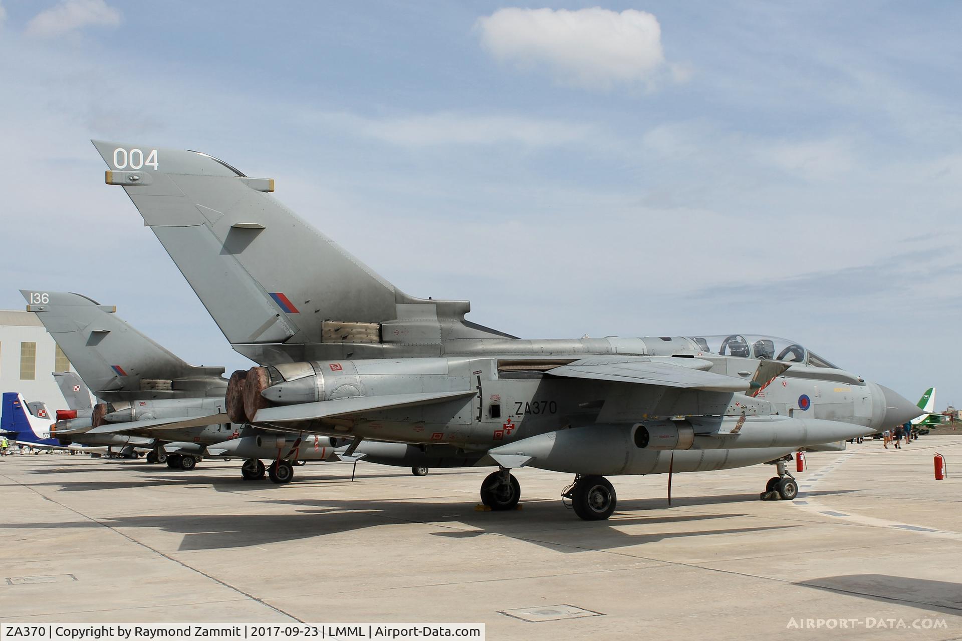 ZA370, 1982 Panavia Tornado GR.4A C/N 168/BS052/3084, Tornado GR.4A ZA370/004 Royal Air Force