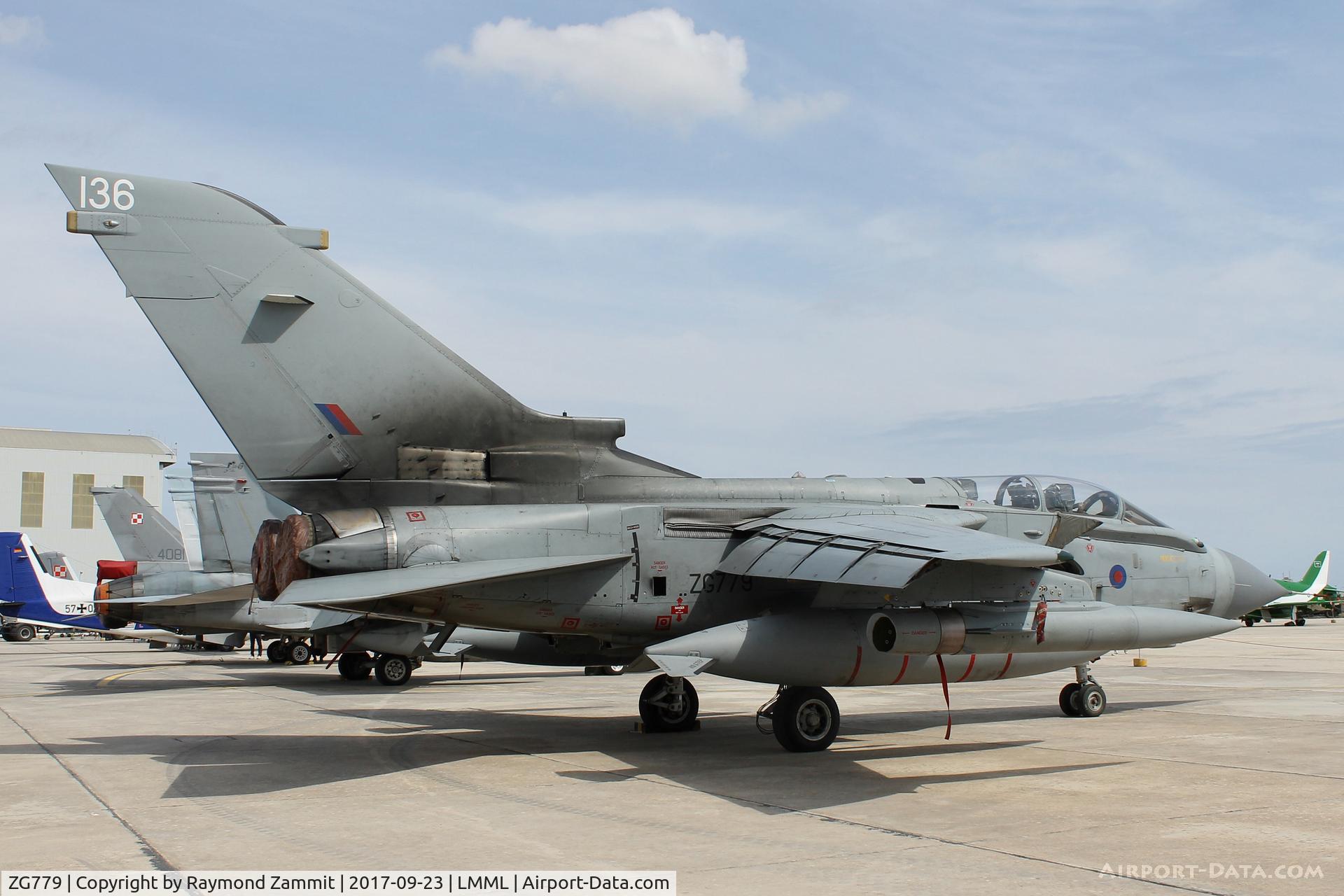 ZG779, 1992 Panavia Tornado GR.4 C/N 911/BS189/3452, Panavia Tornado GR.4 ZG779/136 Royal Air Force