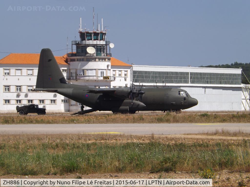 ZH886, 1999 Lockheed Martin C-130J Hercules C.5 C/N 382-5484, During the European Air Transport Training 2015.
