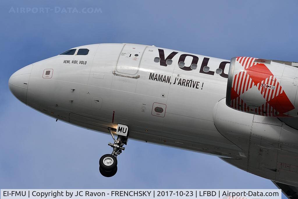 EI-FMU, 2004 Airbus A319-111 C/N 2122, Volotea V72405	from Ajaccio (AJA) landng runway 23