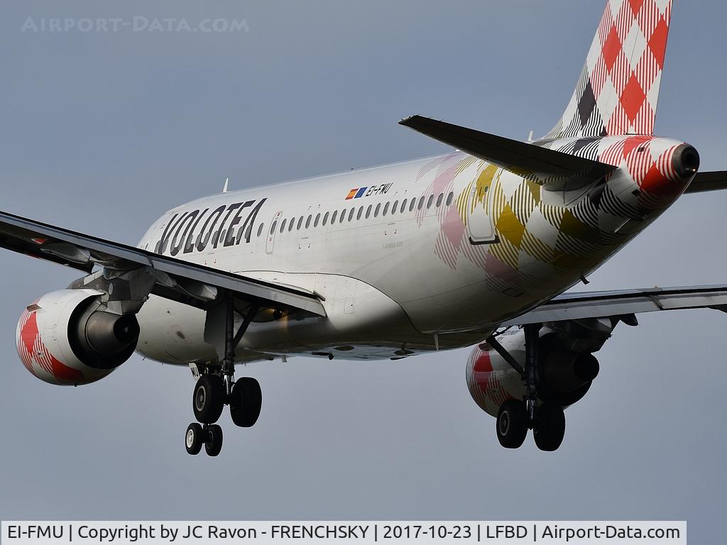 EI-FMU, 2004 Airbus A319-111 C/N 2122, Volotea V72405	from Ajaccio (AJA) landng runway 23