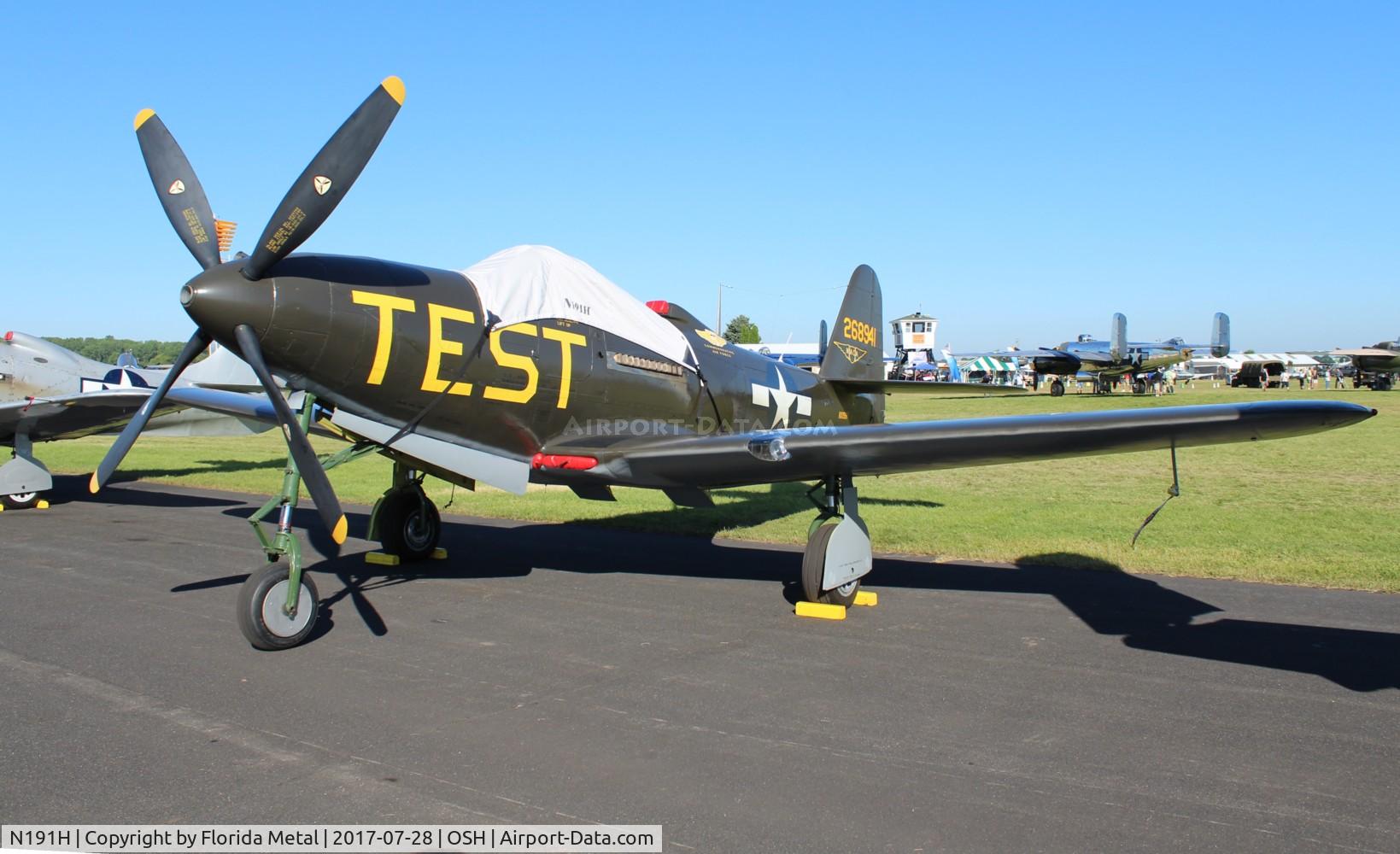 N191H, 1944 Bell P-63A-6-BE Kingcobra C/N 33-11, P-63A