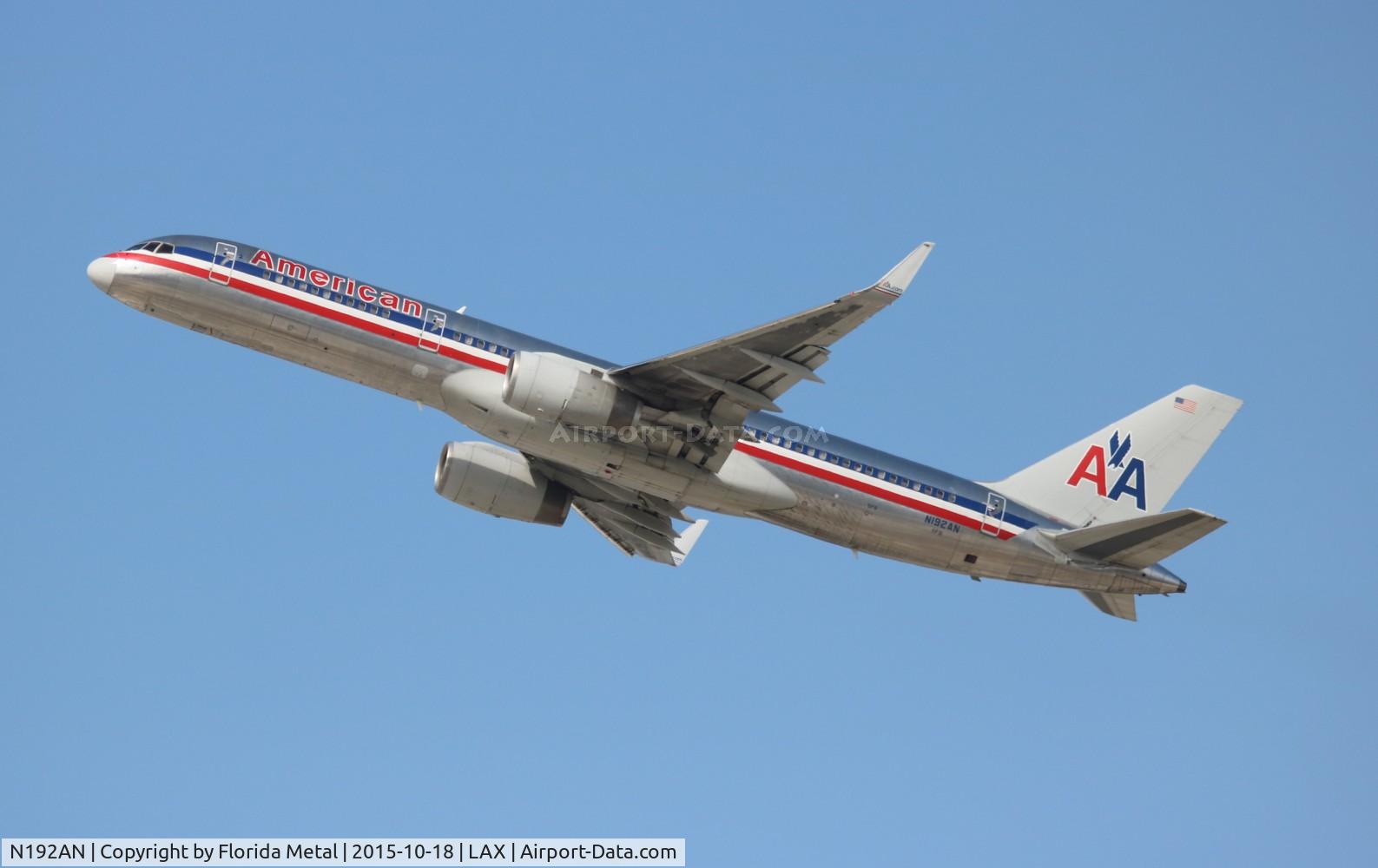 N192AN, 2001 Boeing 757-223 C/N 32386, American