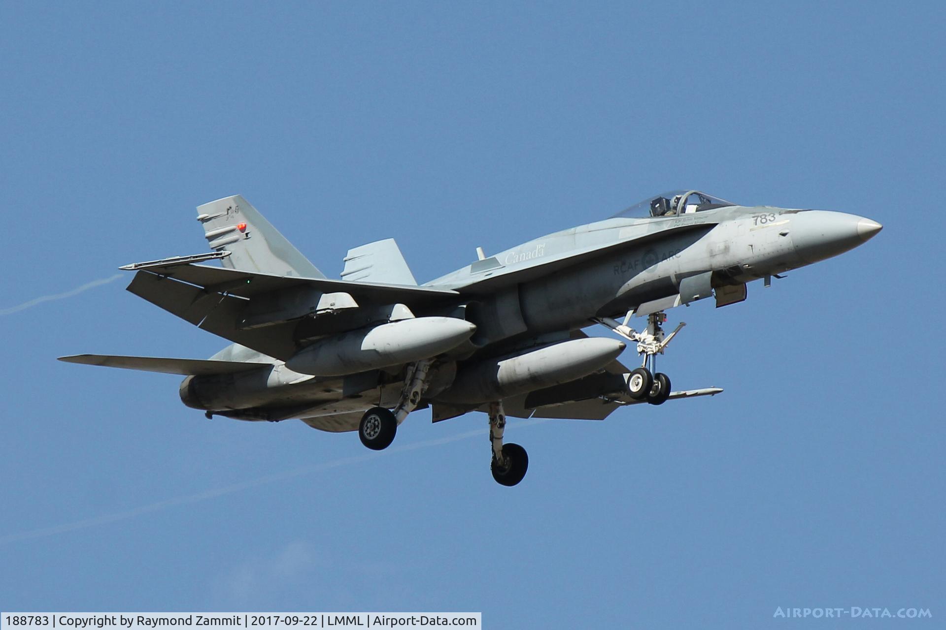 188783, 1987 McDonnell Douglas CF-188A Hornet C/N 0567/A474, Mcdonnell Douglas CF-188A Hornet 188783/783 Canadian Air Force