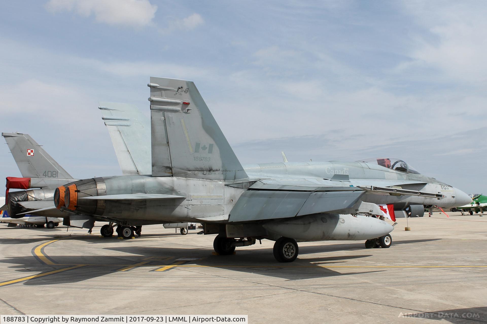188783, 1987 McDonnell Douglas CF-188A Hornet C/N 0567/A474, McDonnell Douglas CF-188A Hornet 188783/783 Canadian Air Force