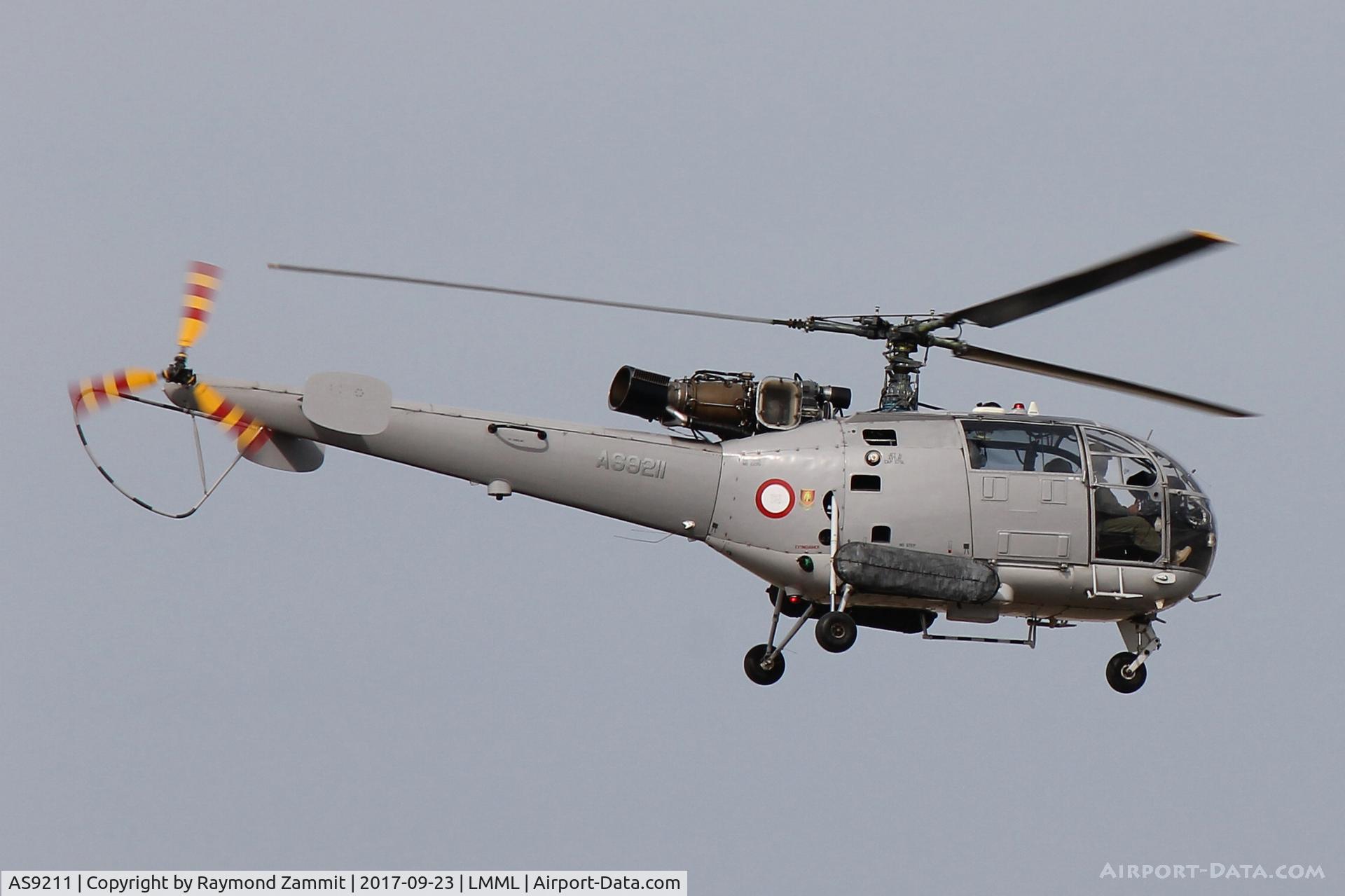 AS9211, Aerospatiale SA-316B Alouette III C/N 2295, Aerospatiale SA-316B Alouette III AS9211 Armed Forces of Malta
