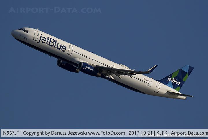 N967JT, 2016 Airbus A321-231 C/N 7257, Airbus A321-231  