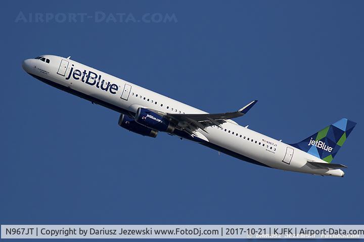 N967JT, 2016 Airbus A321-231 C/N 7257, Airbus A321-231  